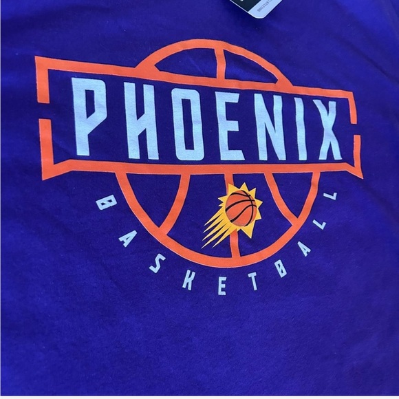 NBA Phoenix Suns Fanatics Purple and Orange Men’s Size L T-Shirt - Picture 3 of 7